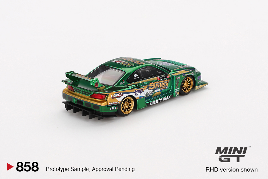 MiniGT- 858 - Nissan LB-Super Silhouette S15 SILVIA LBWK 2024